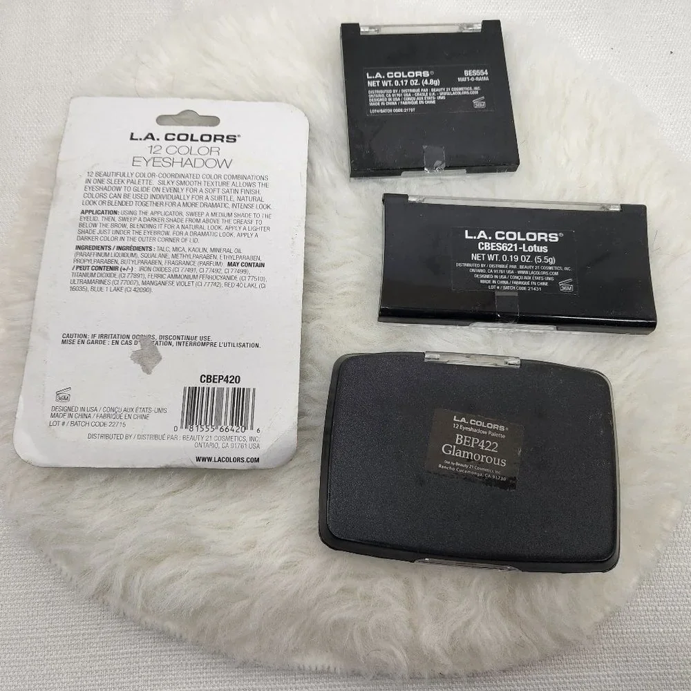 LA Colors eyeshadow lot